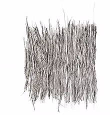 ST, serie Lineal, técnica mixta, 50x70cm, 2015